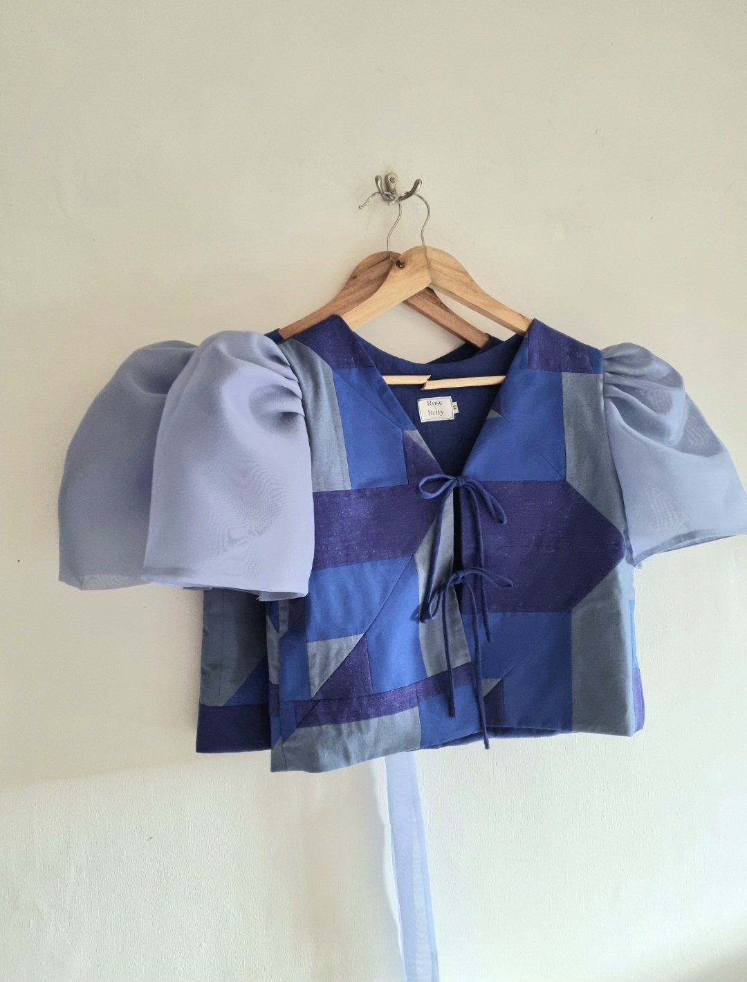 Ines Filipiniana Patchwork Blue